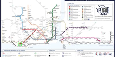 Mapa letiště atatürk metro