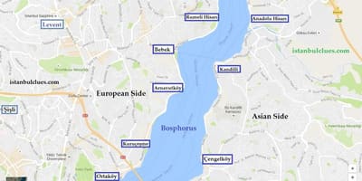 Mapa bebek istanbul