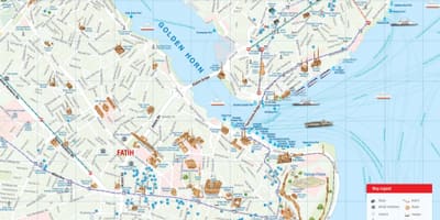 Istanbul fatih mapě