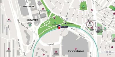 Mapa forum istanbul