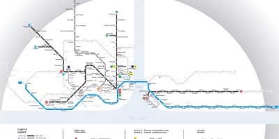 Marmaray metra mapě