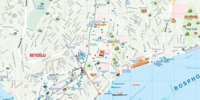Mapa sisli istanbul