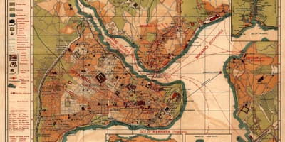 Istanbul old mapě